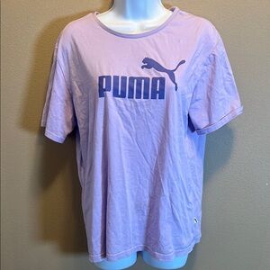 Puma Women’s Purple Short Sleeve Tee Athletic Style Size Medium